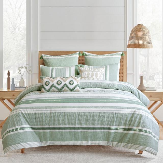 Pickford Green Full/Queen 3pc Duvet Set - Levtex Home