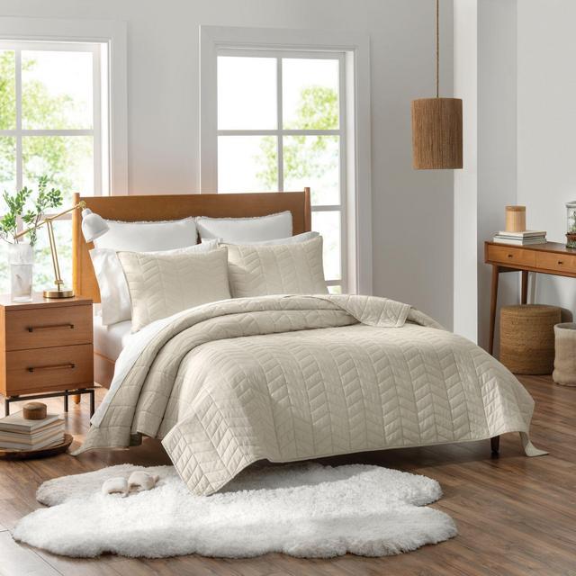 UGG® Dawn 3-Piece King Quilt Set in Birch