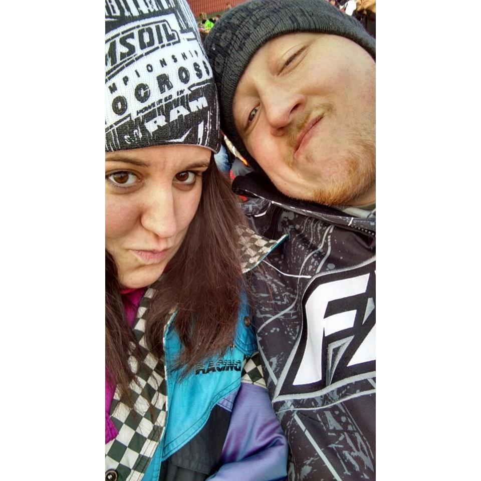 One of our first times at SnoCross. We now love going to see it whenever we can :D