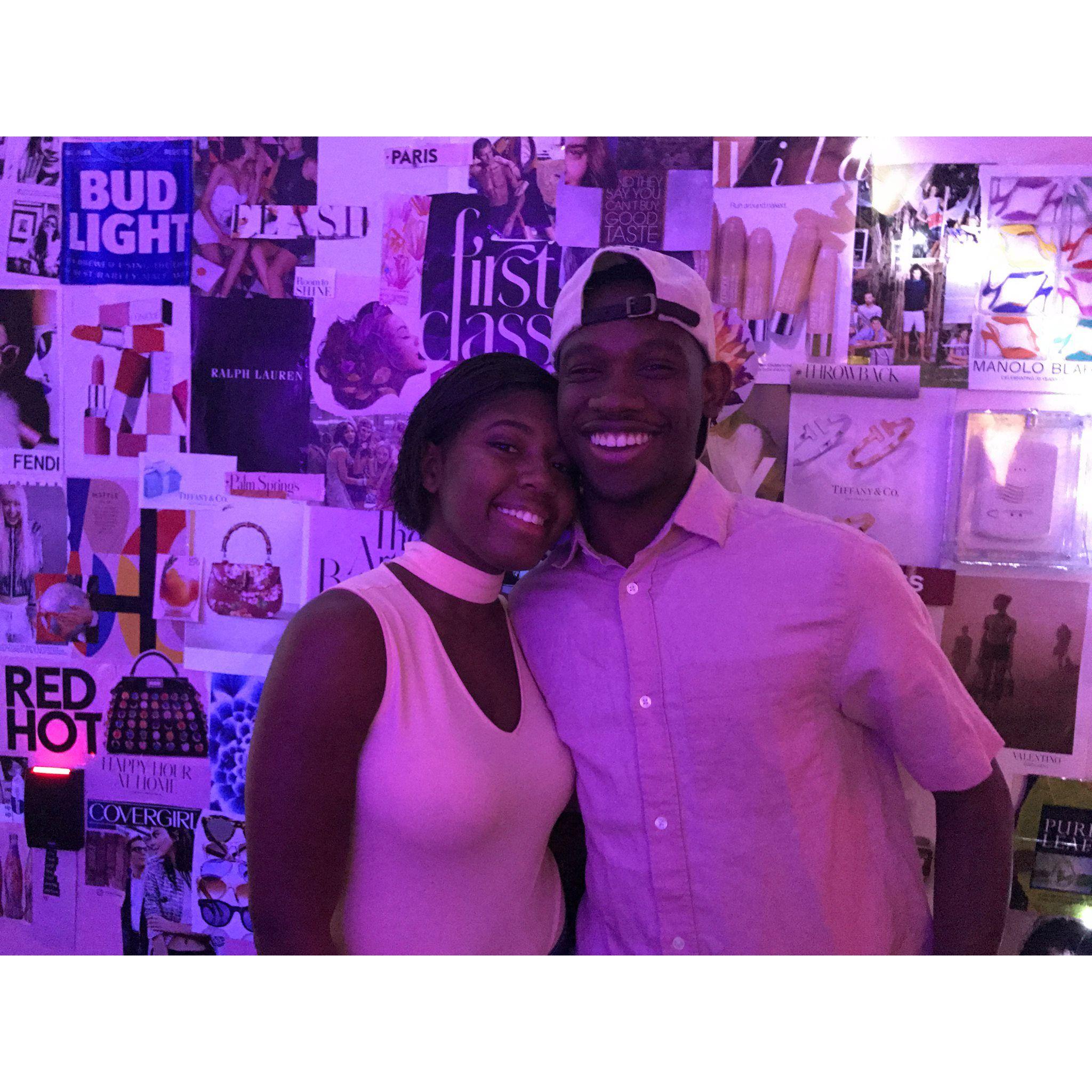 Visiting Bria in College