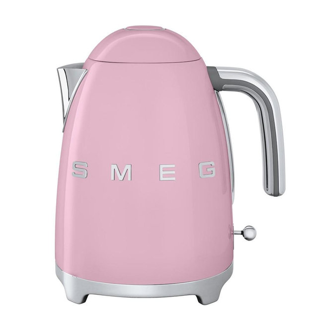 Smeg Electric Kettle 3D Logo, Pink