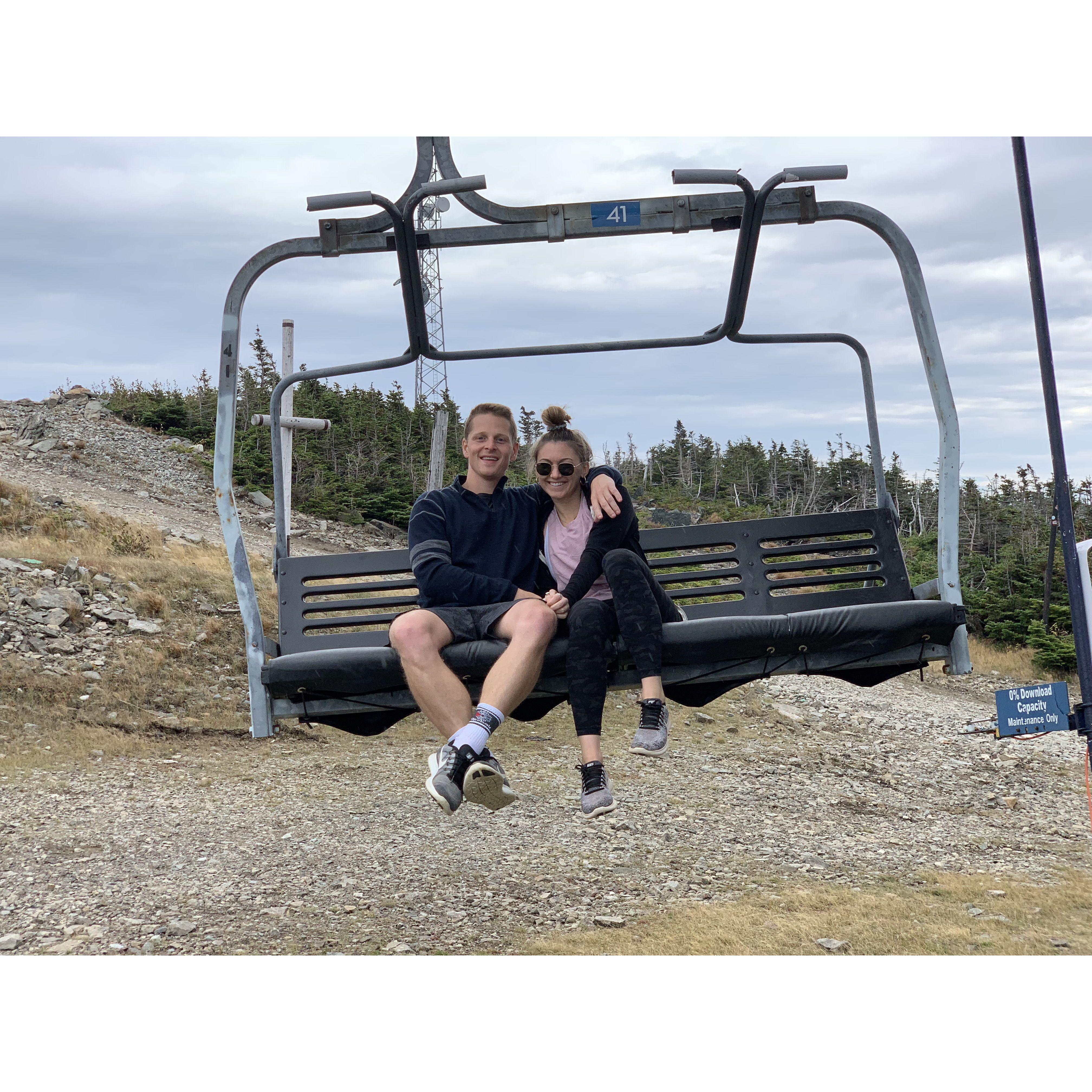 September 2019 - Shannon’s first trip to Sugarloaf!