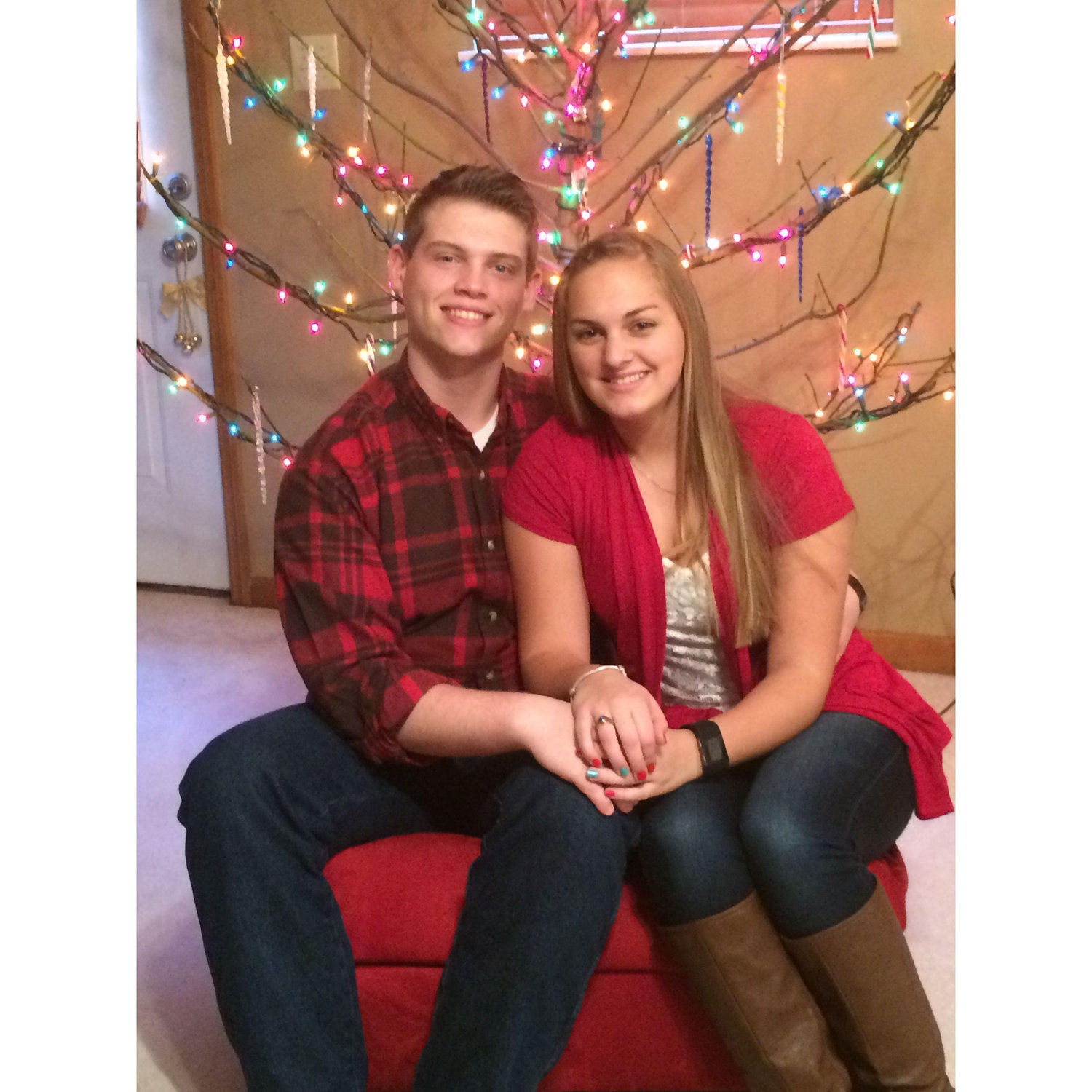 Our first Christmas together