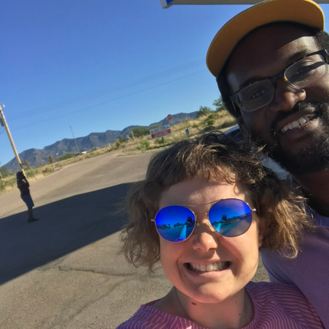 In Arizona learning about the immigration crisis.