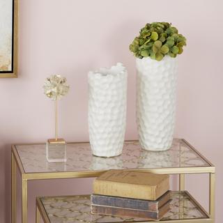 Porcelain Honeycomb Vase