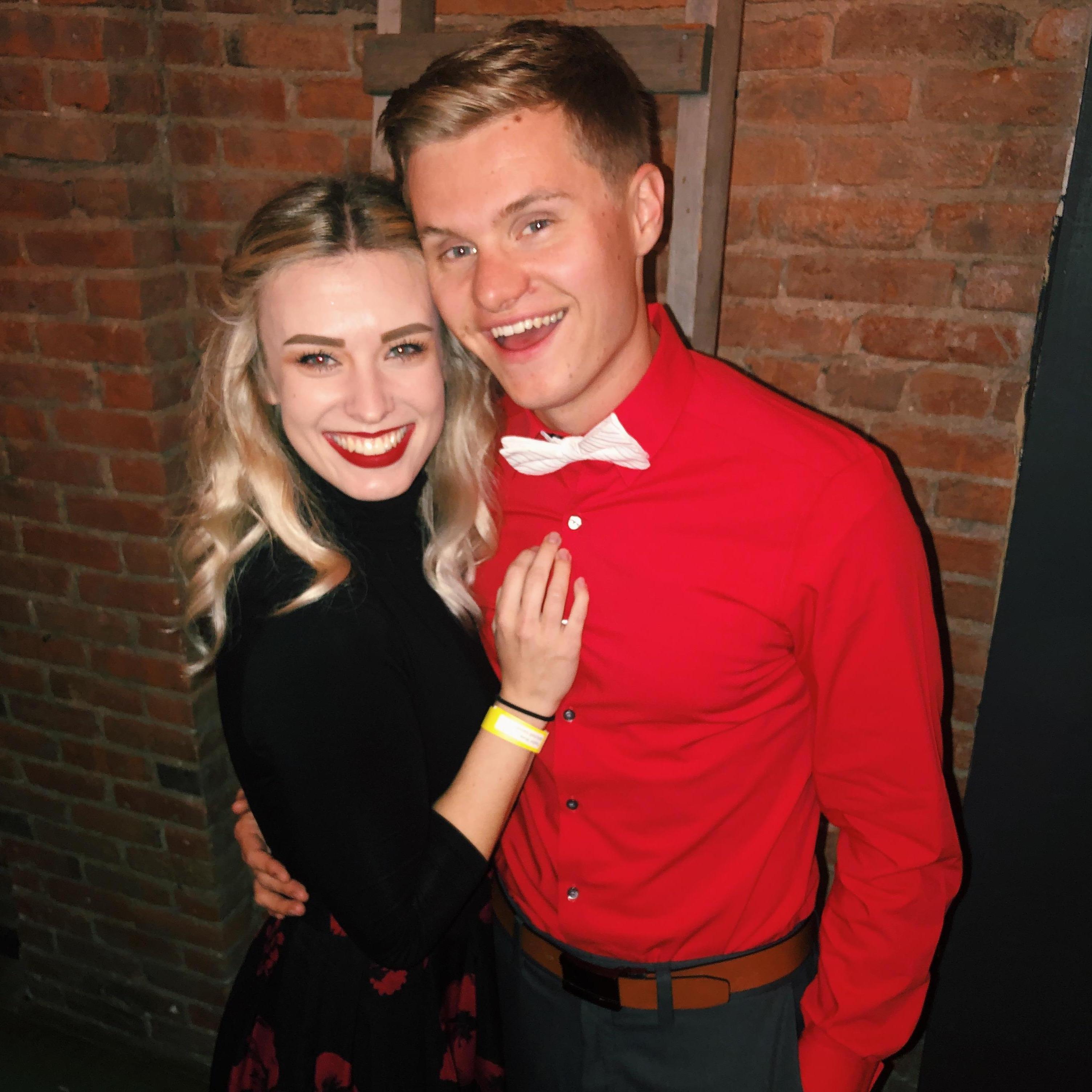 Can Mitch ever take a photo with his mouth closed? (KD Semi-Formal - 2018)