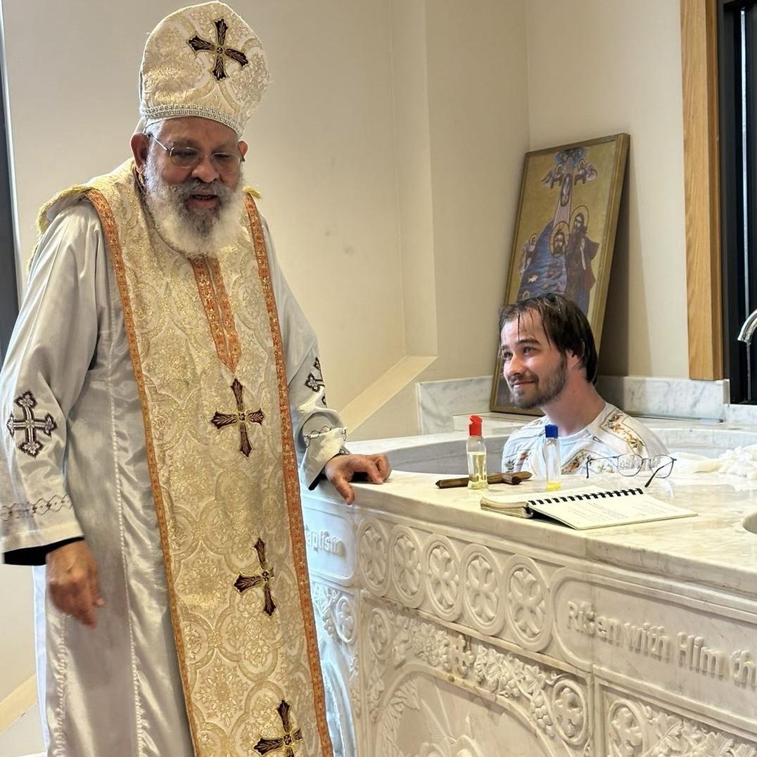 I loved this photo from his baptisim ♥️