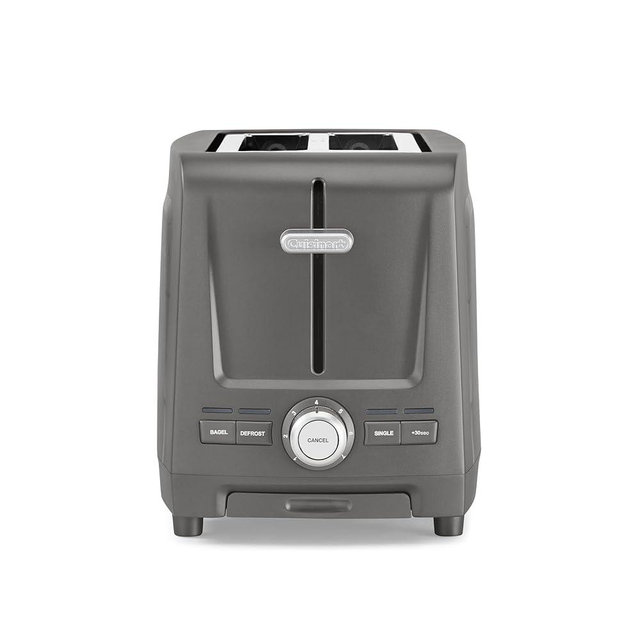 Cuisinart 2-Slice XL Slot Plastic Toaster, Stainless Steel, CPT-1200