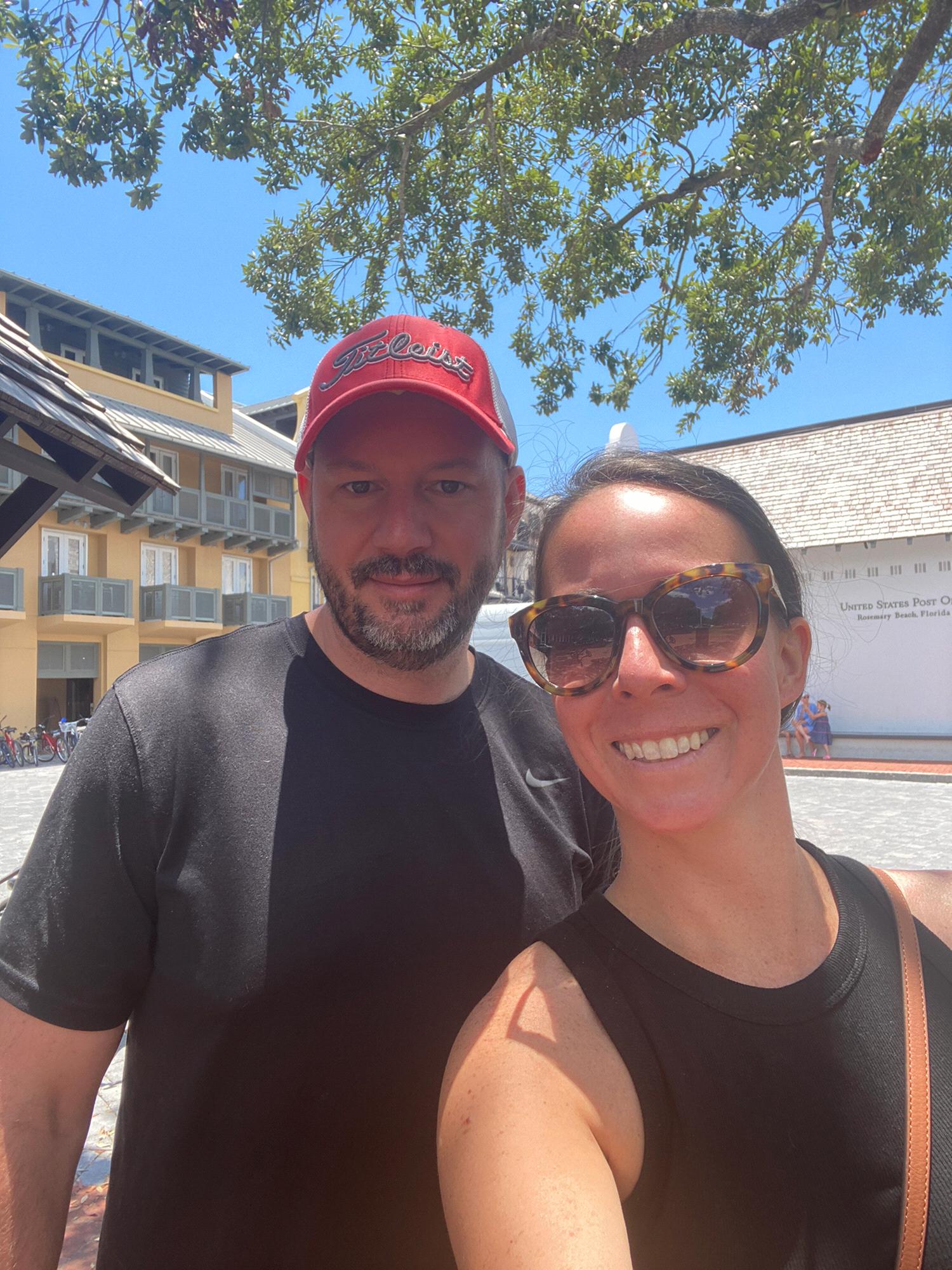 Hanging out in Rosemary Beach