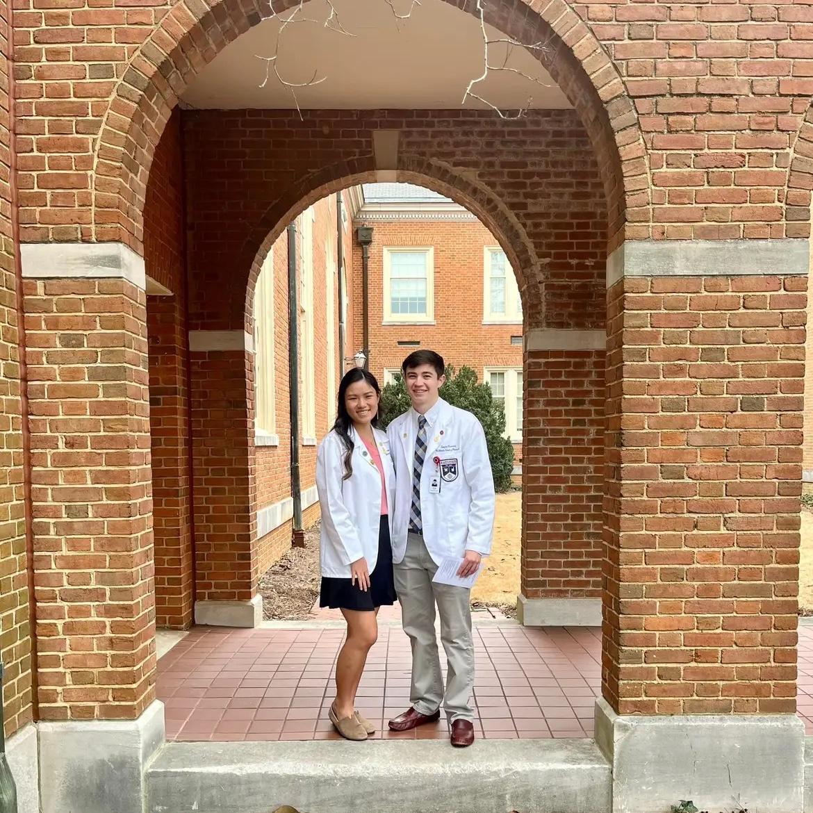 Winter 2024: Our Pining Ceremony, which marks the end of our didactic classes and the beginning of our rotations. It was a bittersweet time as we wouldn’t see our friends in the classroom regularly.