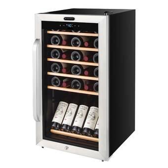 34 Bottle Single Zone Freestanding Wine Cooler
