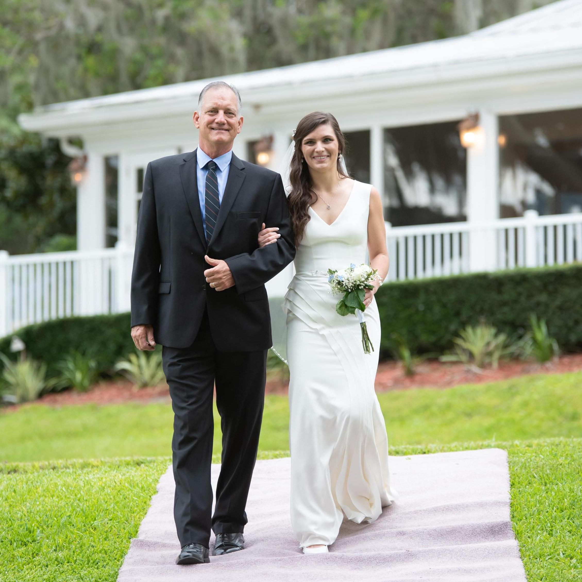 Diana and Mr. Sheedy, her father
