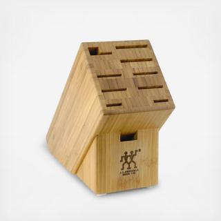 10-Slot Bamboo Knife Block
