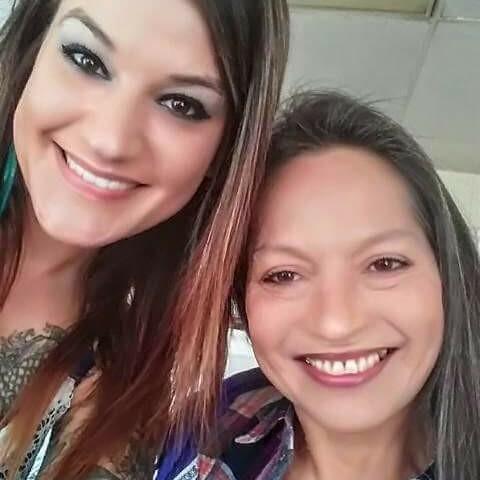 Bride with Scarlett, the Grooms Mother. Mardi Gras 2017