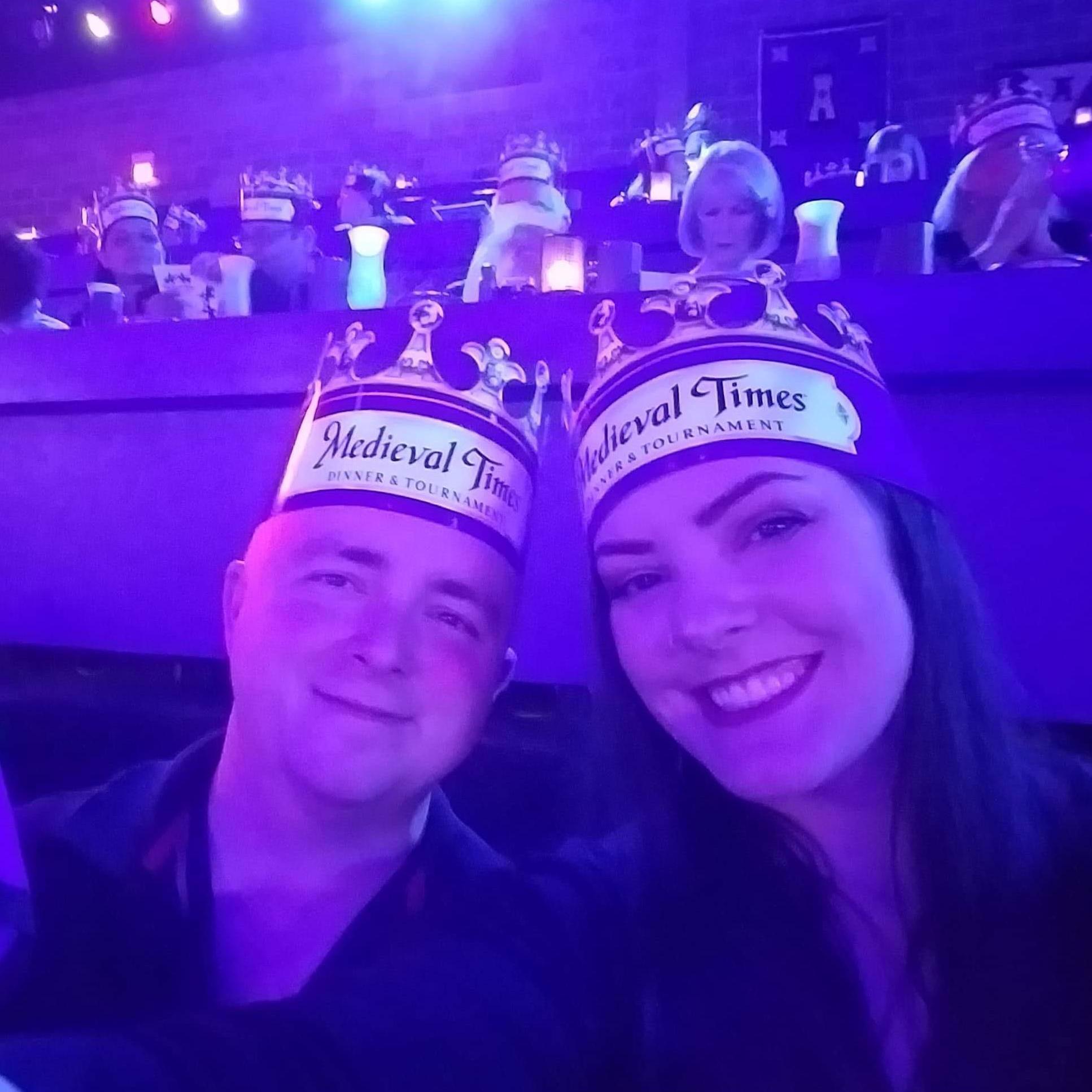 11.14.19 - The King and Queen at Medieval Times in Georgia.
