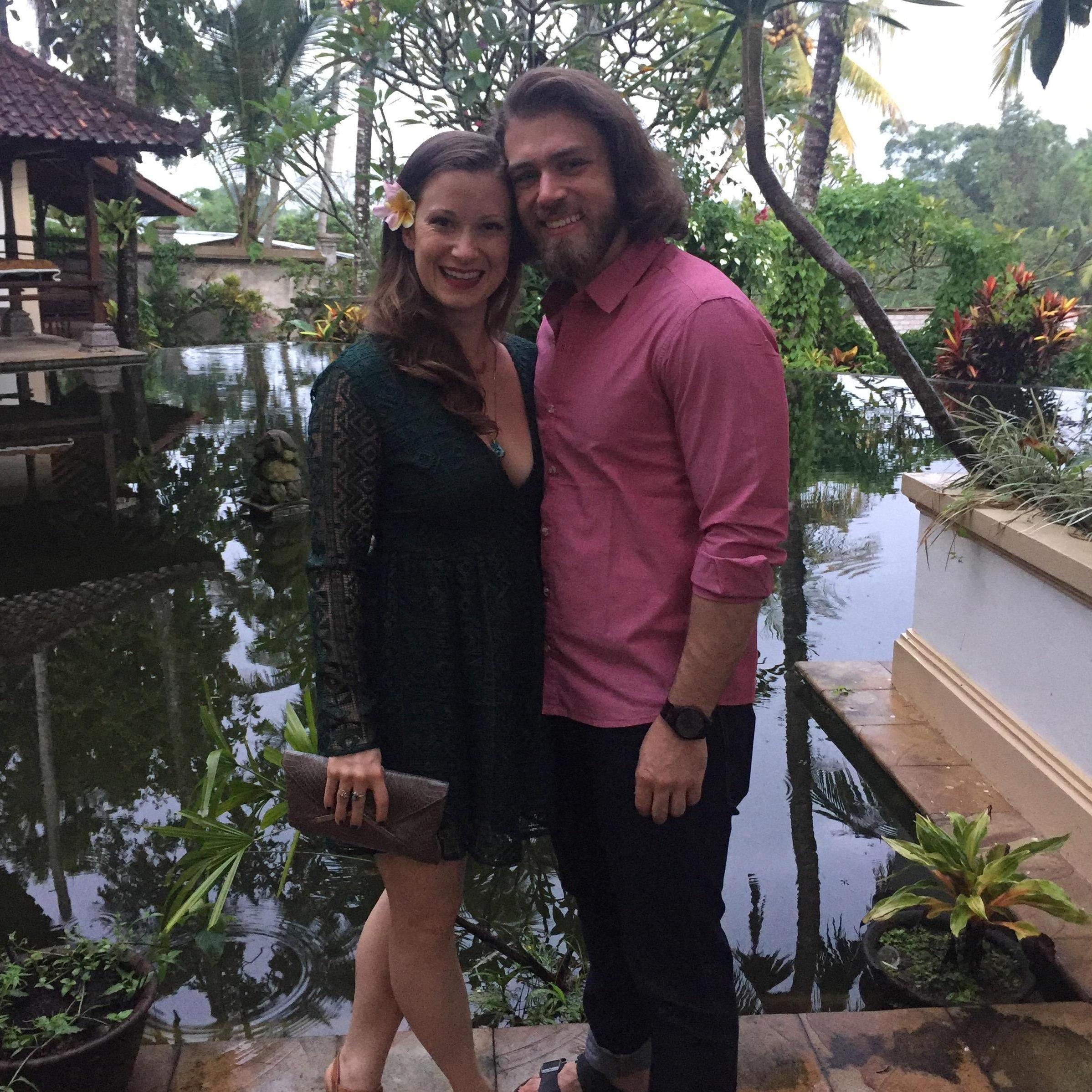 Kimberly's 32nd birthday dinner in Ubud, Bali 2017
