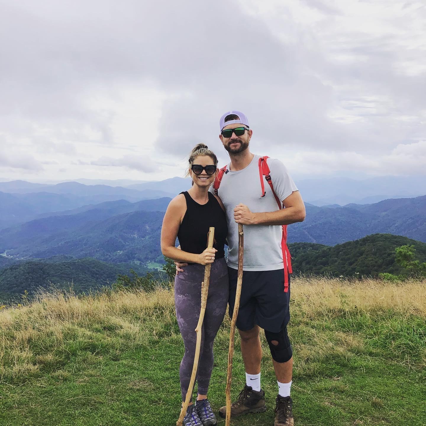 First hike on the AT for Sid