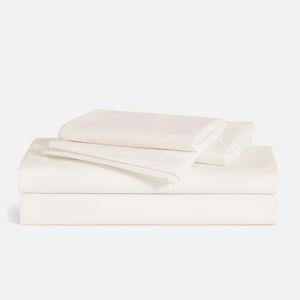 Classic Percale Core Sheet Set - Cream