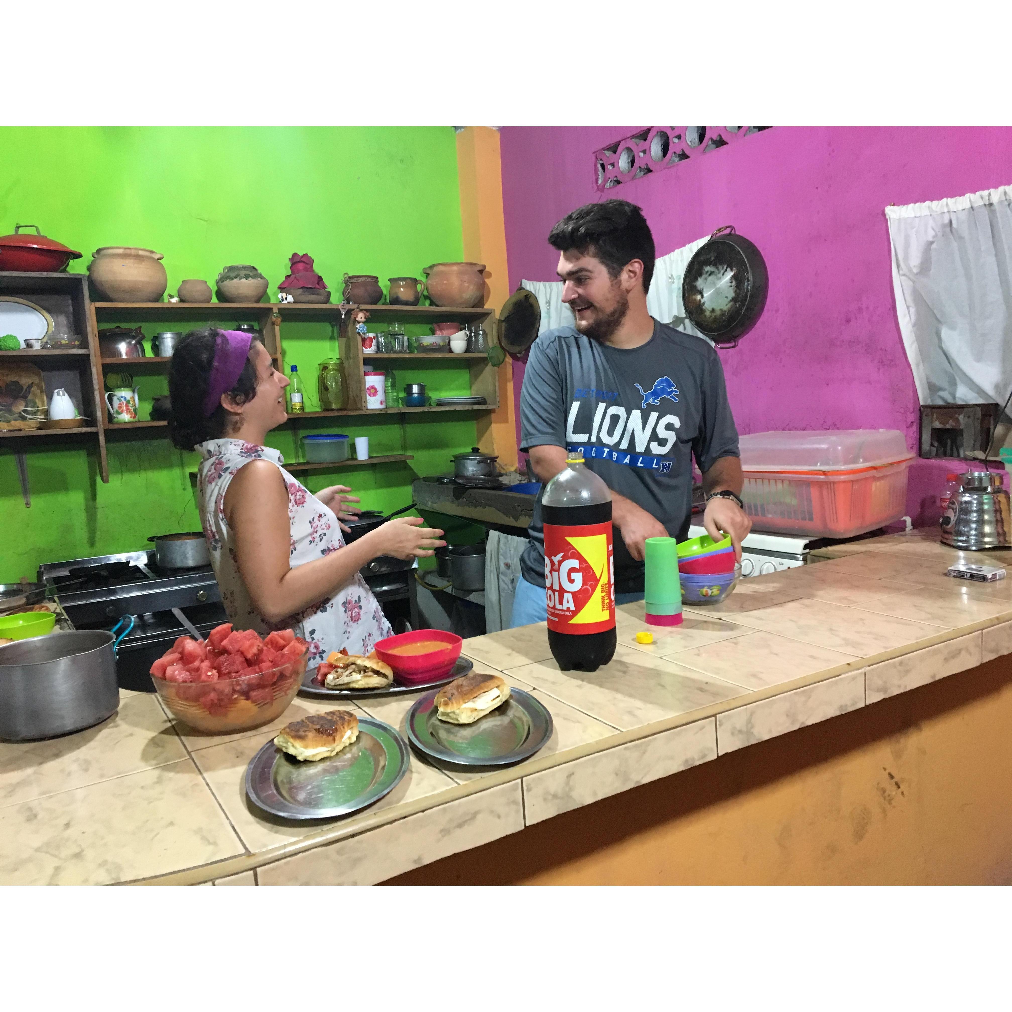 A little Ecua-cooking!
