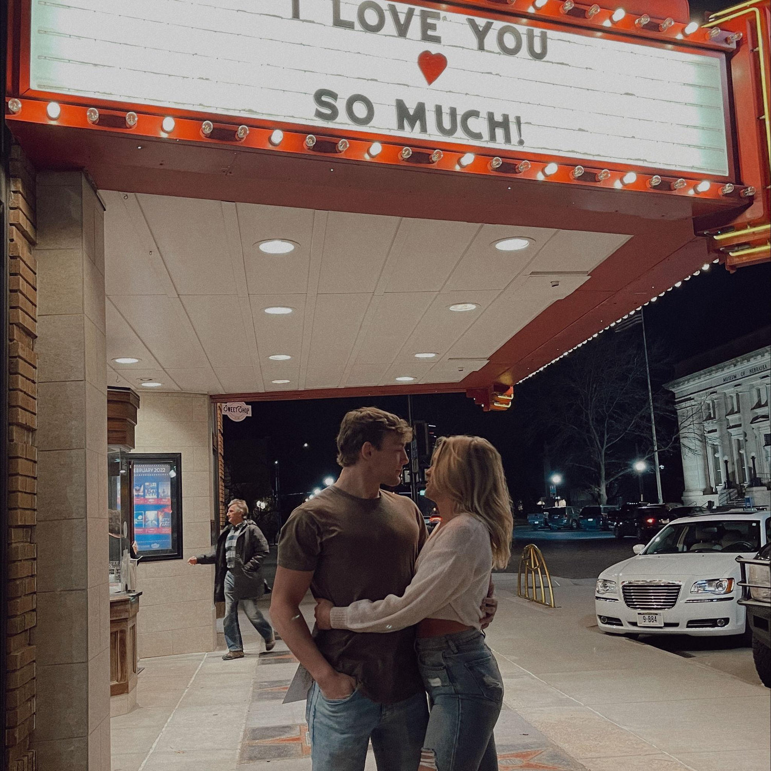 Our first Valentine’s Day!