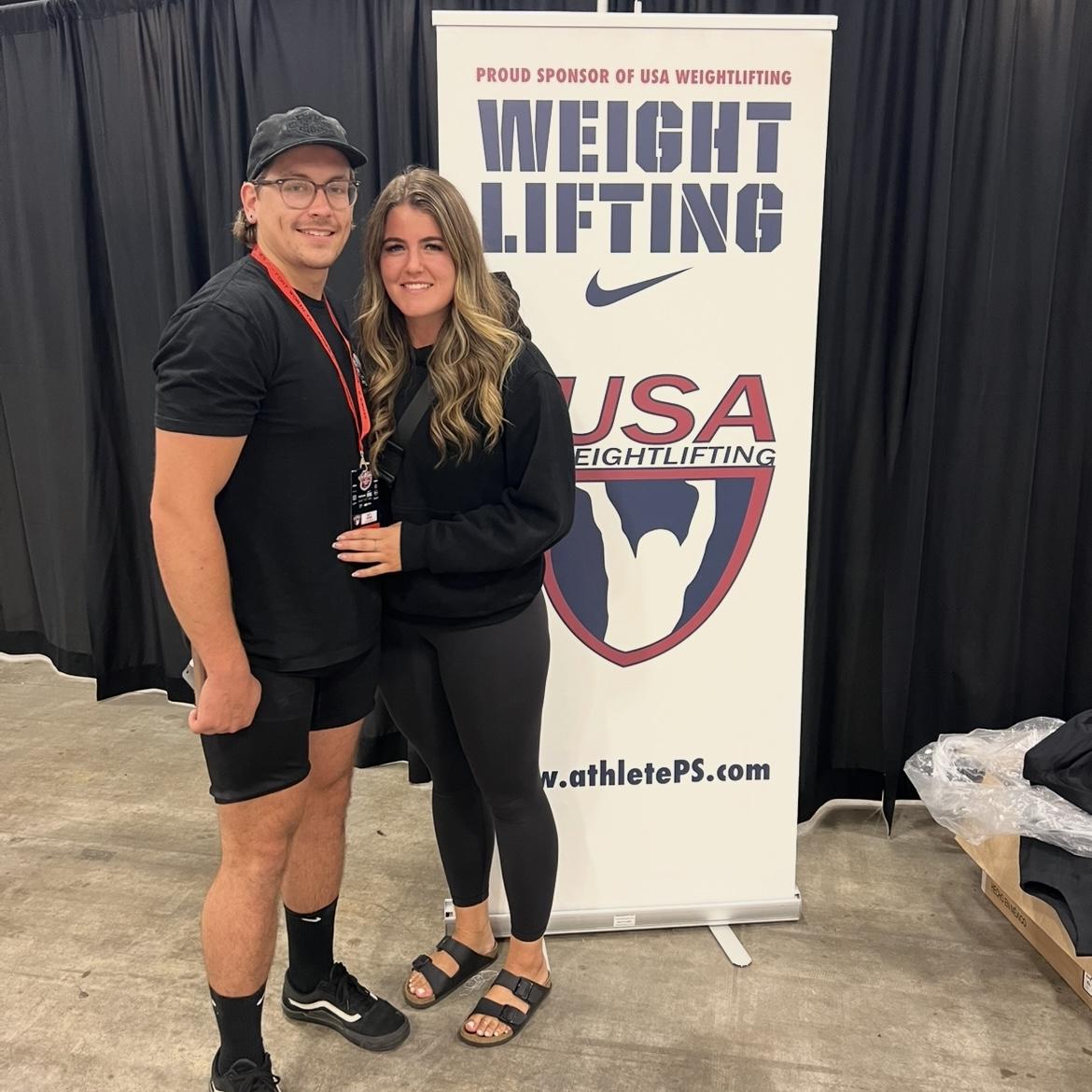 Brett’s Olympic Weightlifting competition in Fort Worth, Texas. September 2024