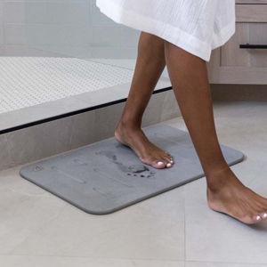 Stone Bath Mat (Graphite Marble)