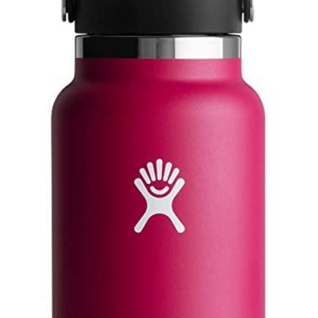 Hydro Flask Wide Mouth Flex Cap Bottle - Stainless Steel Reusable Water Bottle - Vacuum Insulated