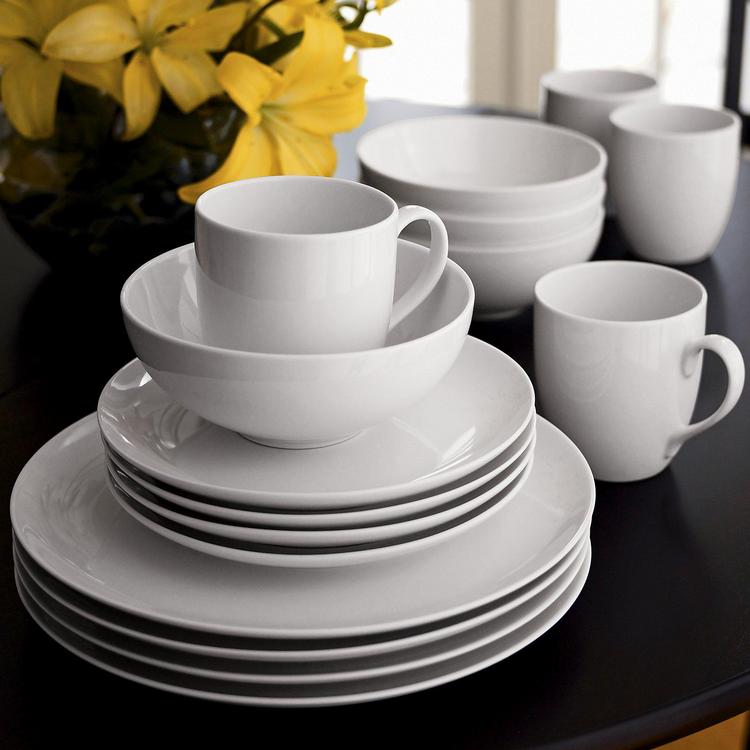 Crate&Barrel Aspen Espresso Cup with Saucer, Set of 8