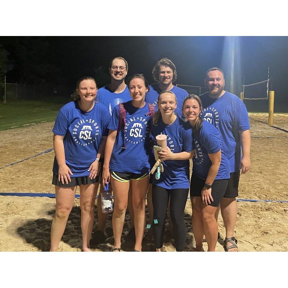 Our first volleyball team