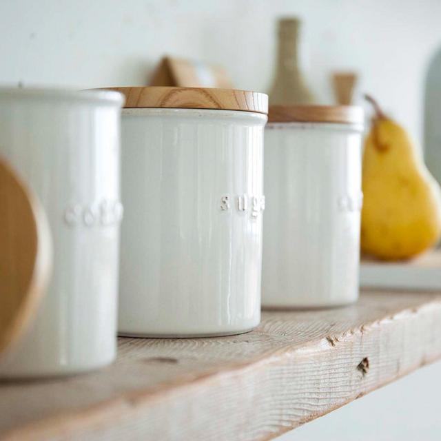 Ceramic Coffee and Sugar Canisters