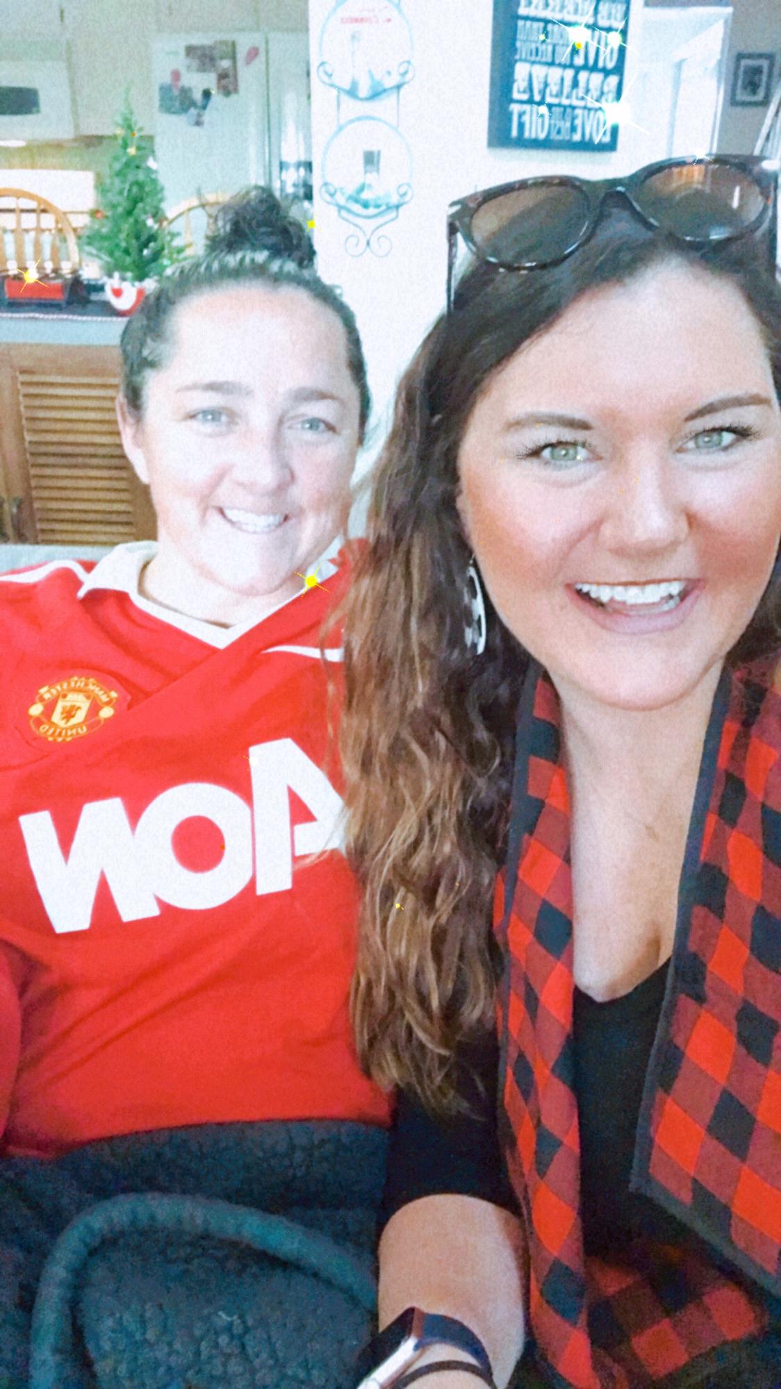 December 2020 - Cheering on Man U and watching a ton of soccer!