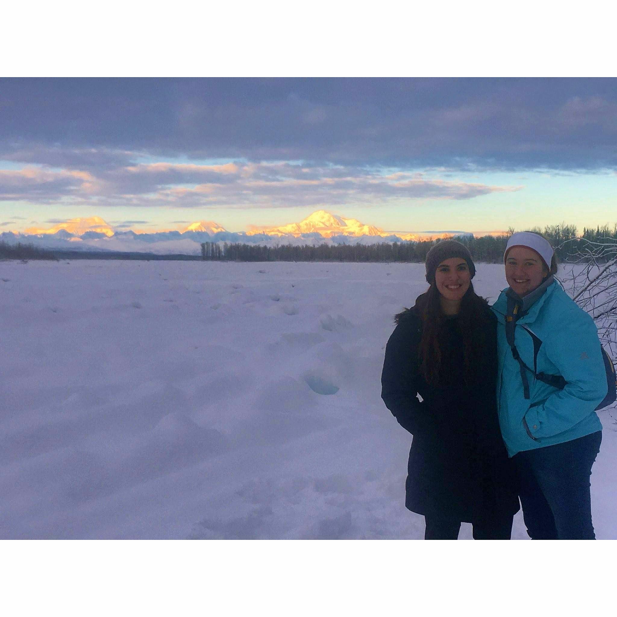 Views of Denali in Talkeetna, Alaska, 2016