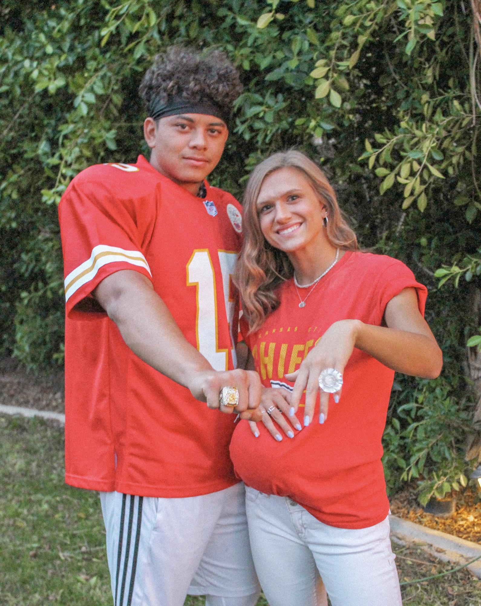 Halloween: Patrick Mahomes and his wife