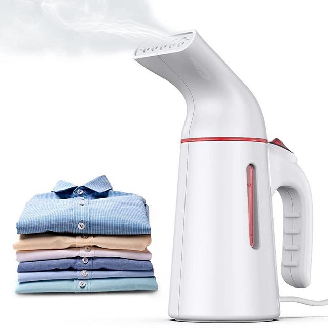Steamer for Clothes, Powerful Travel Steamer, Handheld Garment Steamer, Portable Fabric Steam Iron, Wrinkles Remover for Clothing, 120ml, Fast Heat-up in 40s, plancha a vapor para ropa, Best Gift for Wife Woman