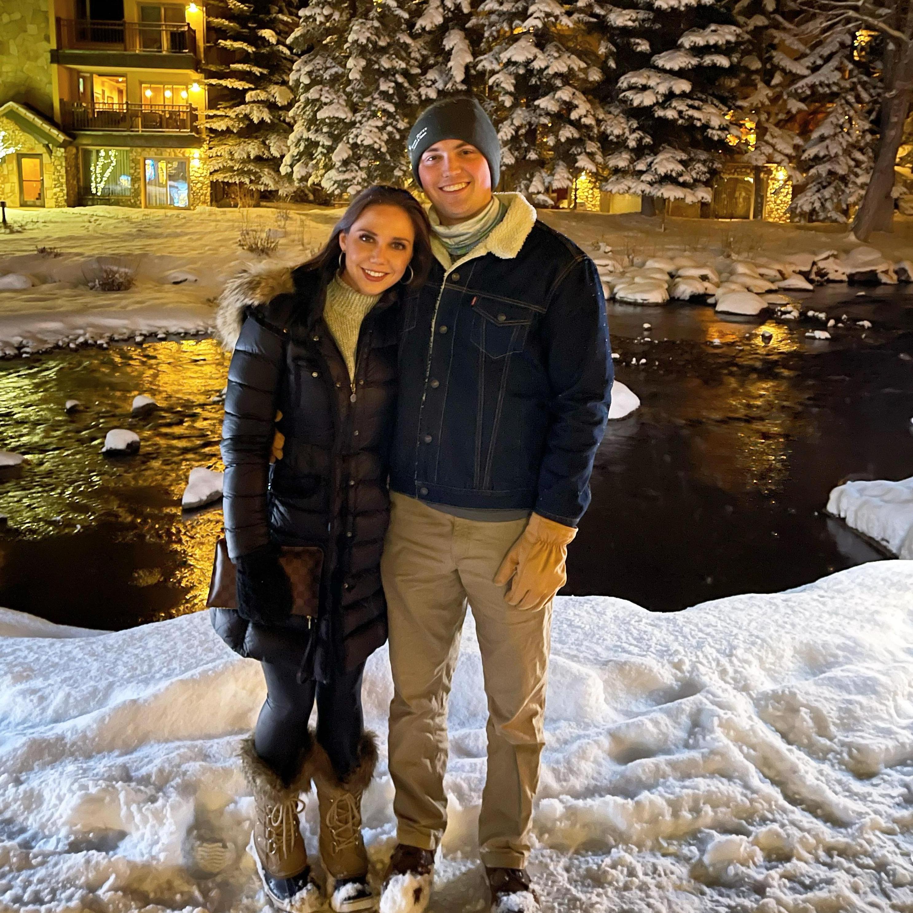 First Ski Trip in Vail, Colorado