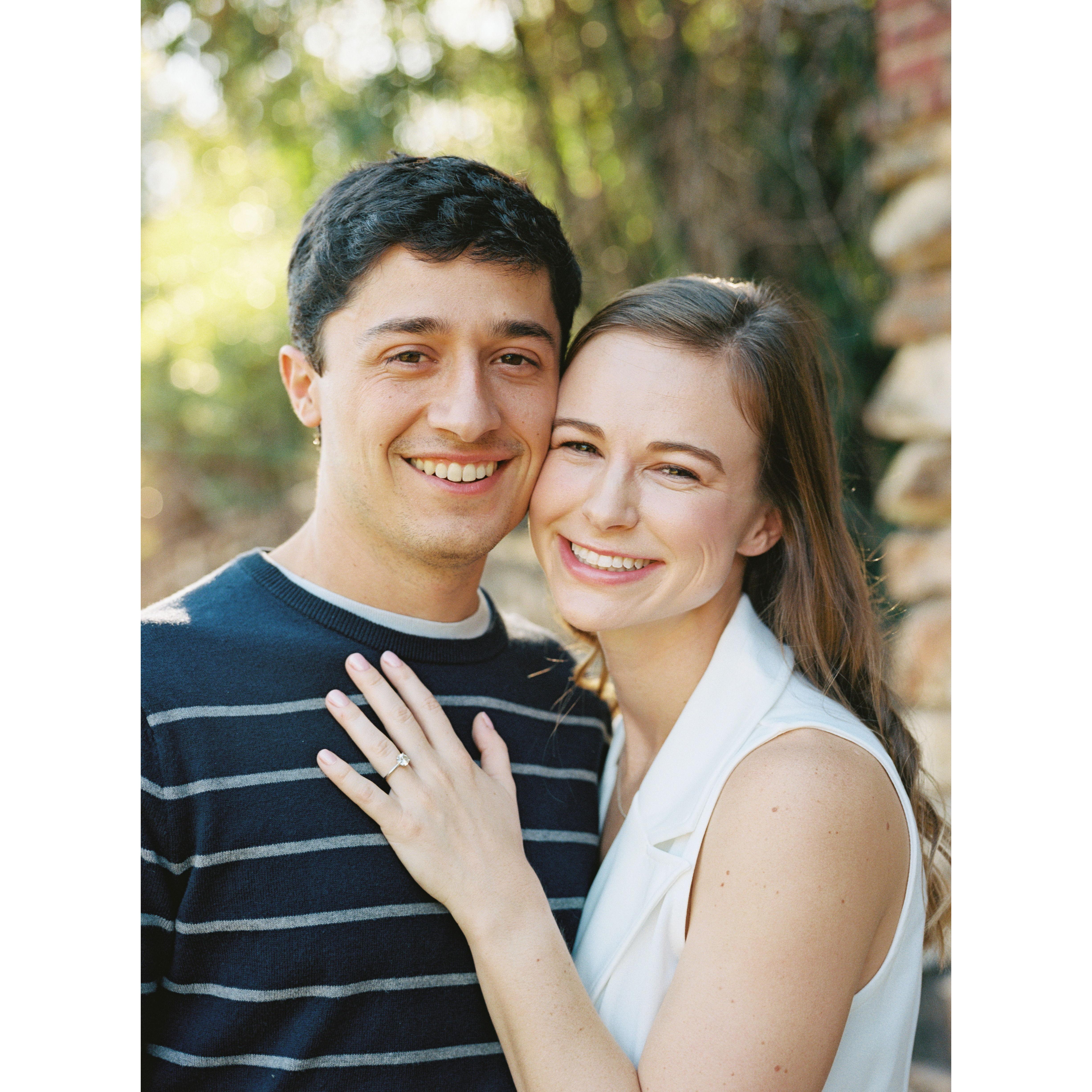 Our engagement photos at Graylyn by the fabulous David Howell