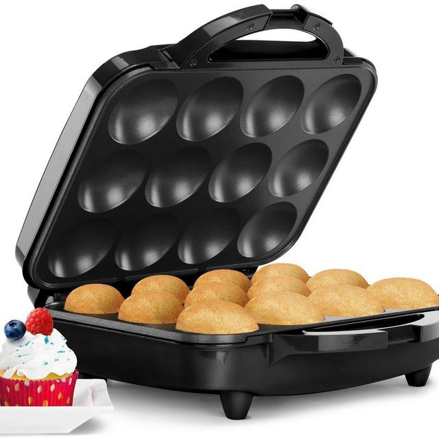 Holstein Housewares HU-09006B Cupcake Maker, Black
