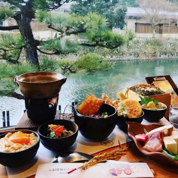 Dinner in Kyoto