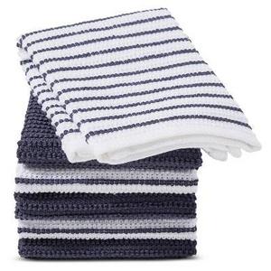 Blue Stripe Dish Cloth (6 Pk) - Room Essentials™