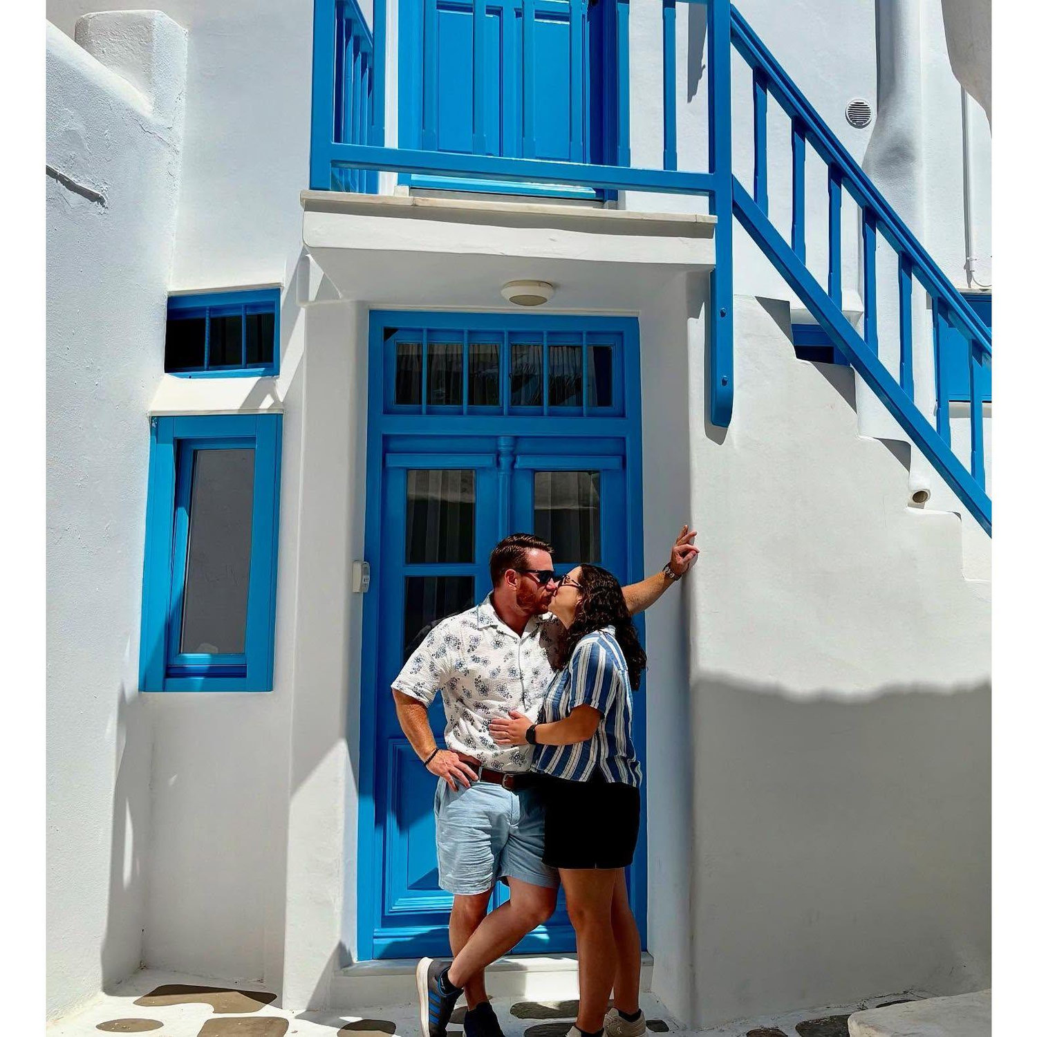 Greece was so romantic!