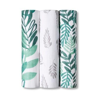 Swaddle Muslin Blankets - Cloud Island&#8482; Green