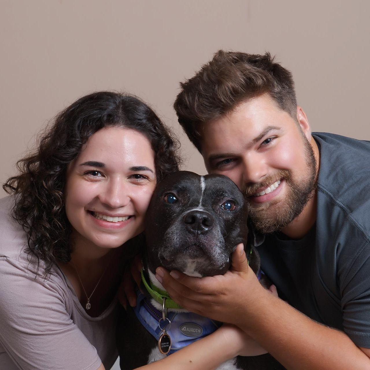 Our first dog, Happy, was obviously born to be a star 💫. We love him so much and are so grateful to have him as a member of our little family! ❤️