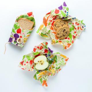 Lunch Food Storage Wrap, Set of 3