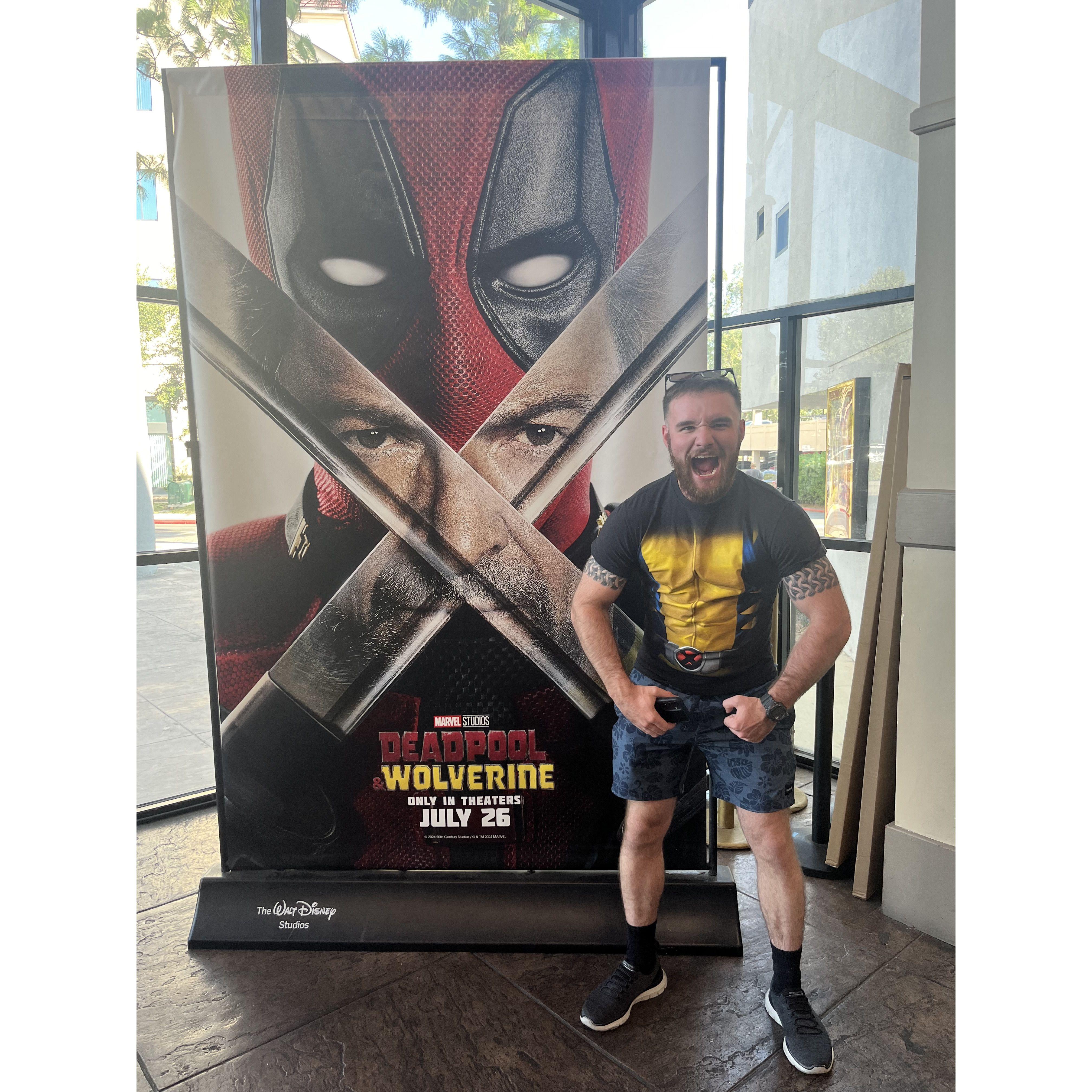 We had to see this movie while on our road trip