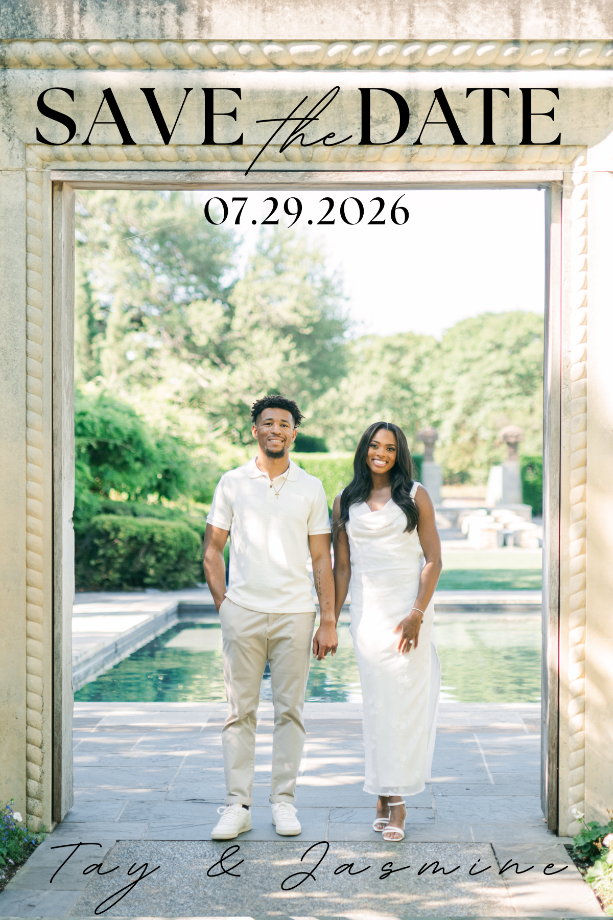 The Wedding Website of Jasmine Deckard and Tay Chaves