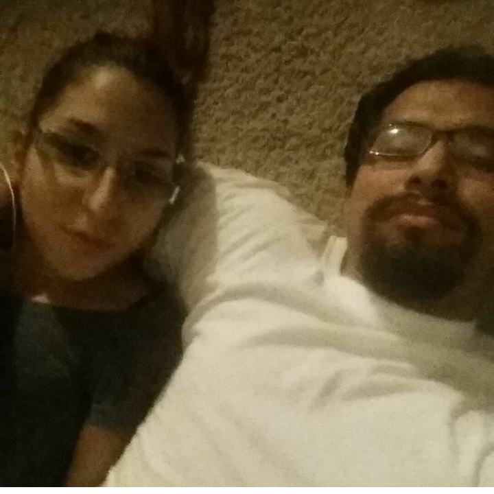 Typical Sunday night for us, listen to Oldies relaxing on the floor and talking about our week.