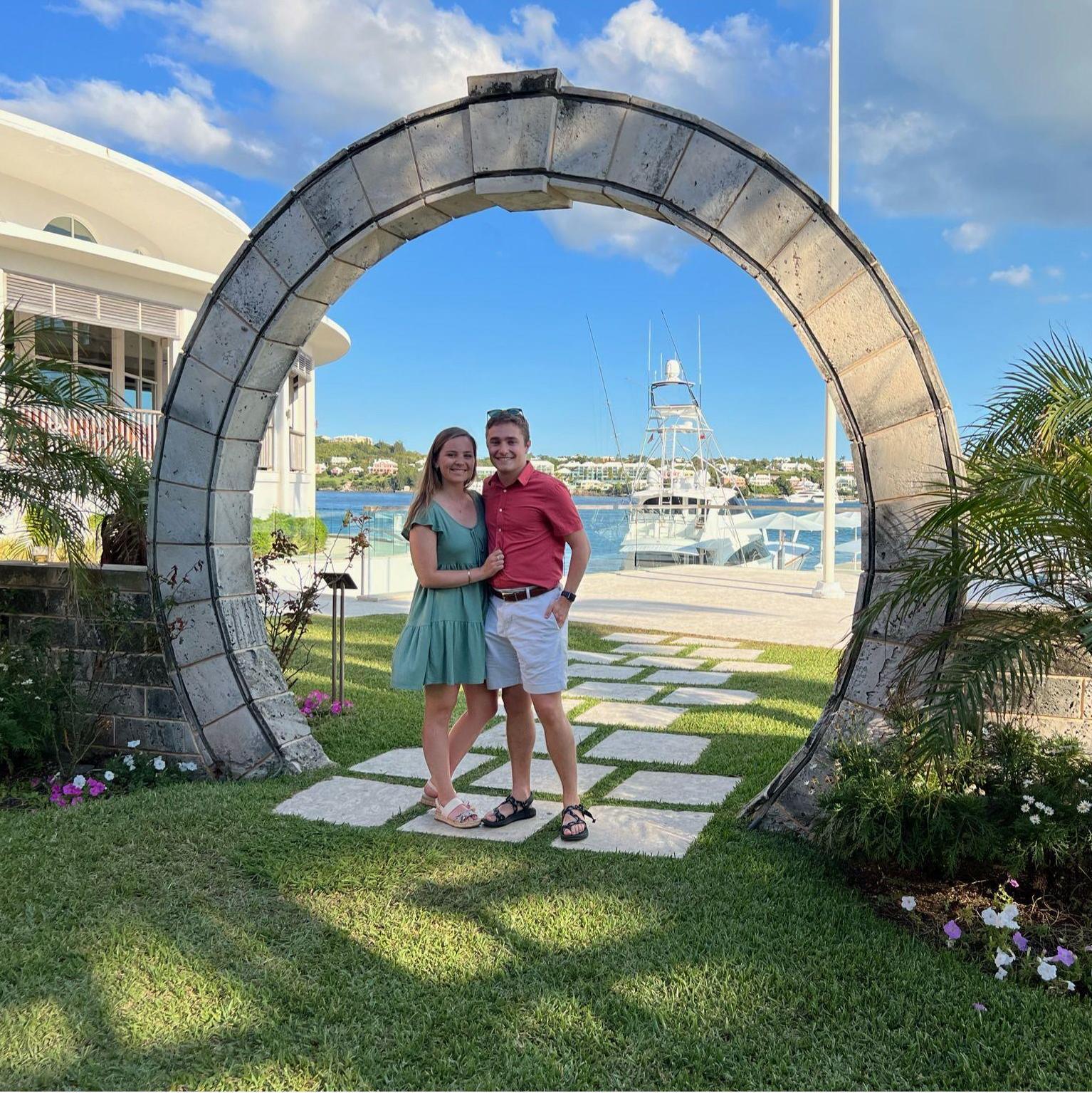 First trip together - to Bermuda!