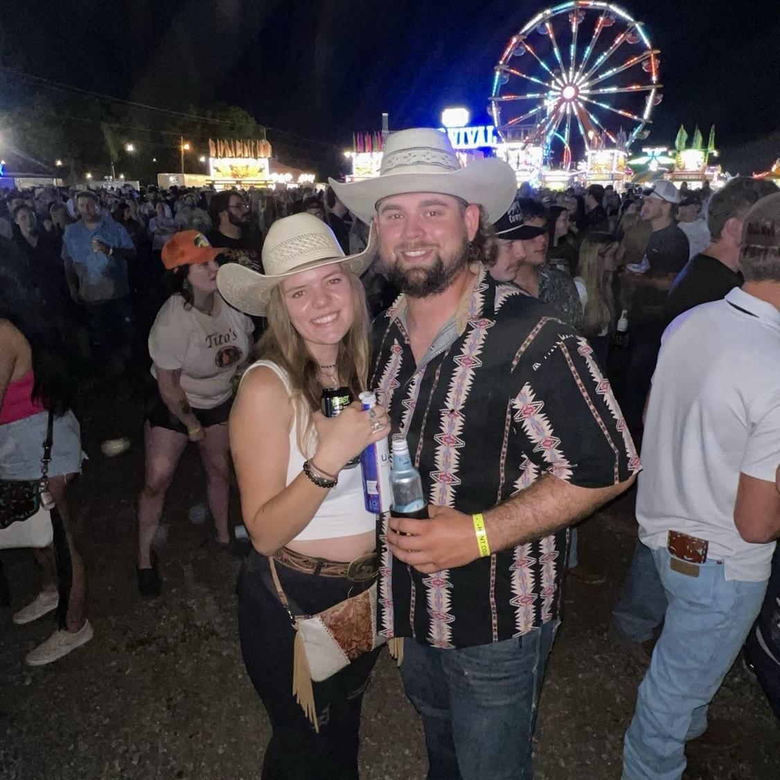 Our first Hunt County Fair together