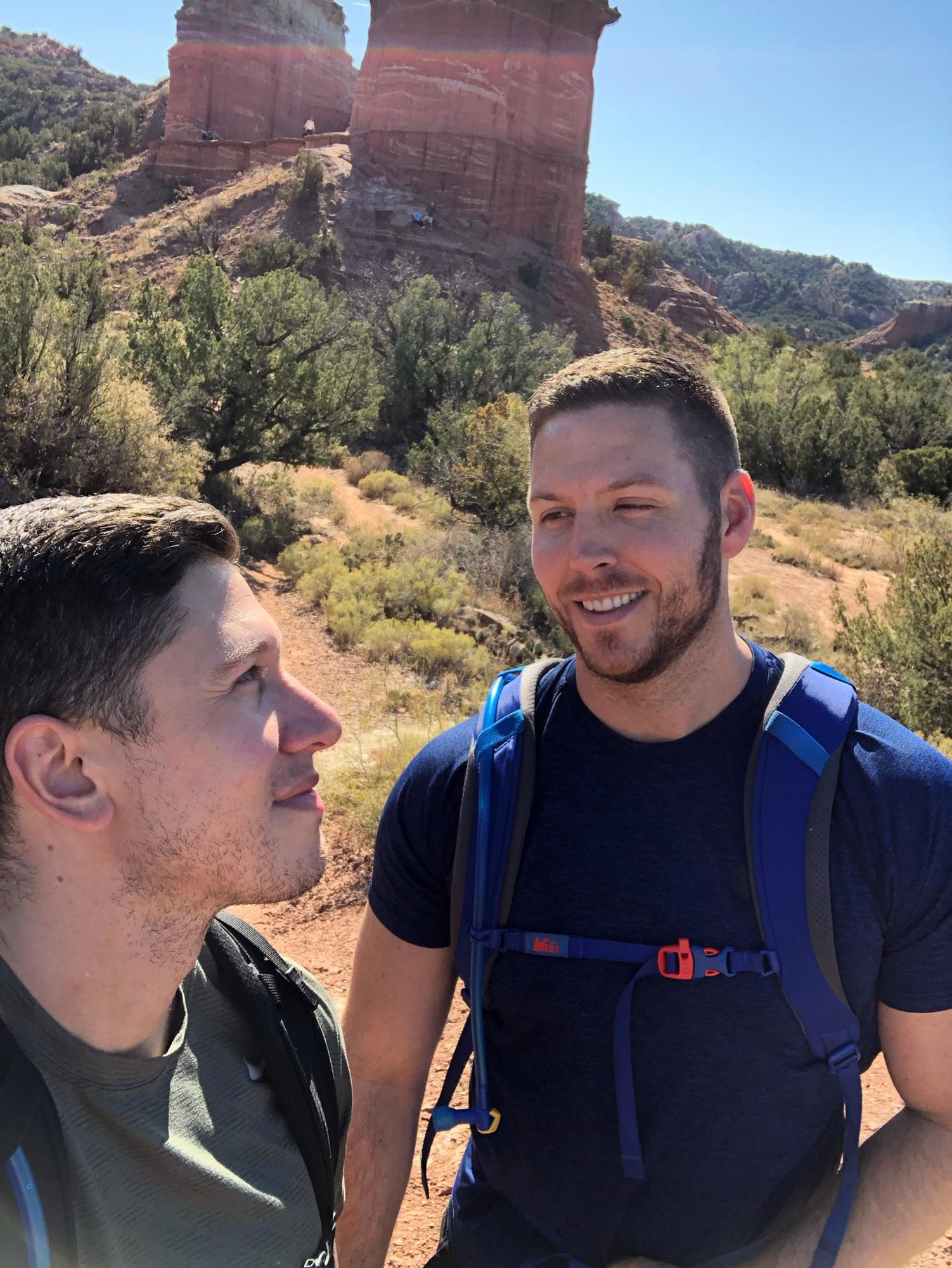 Hiking in Palo Duro Canyon