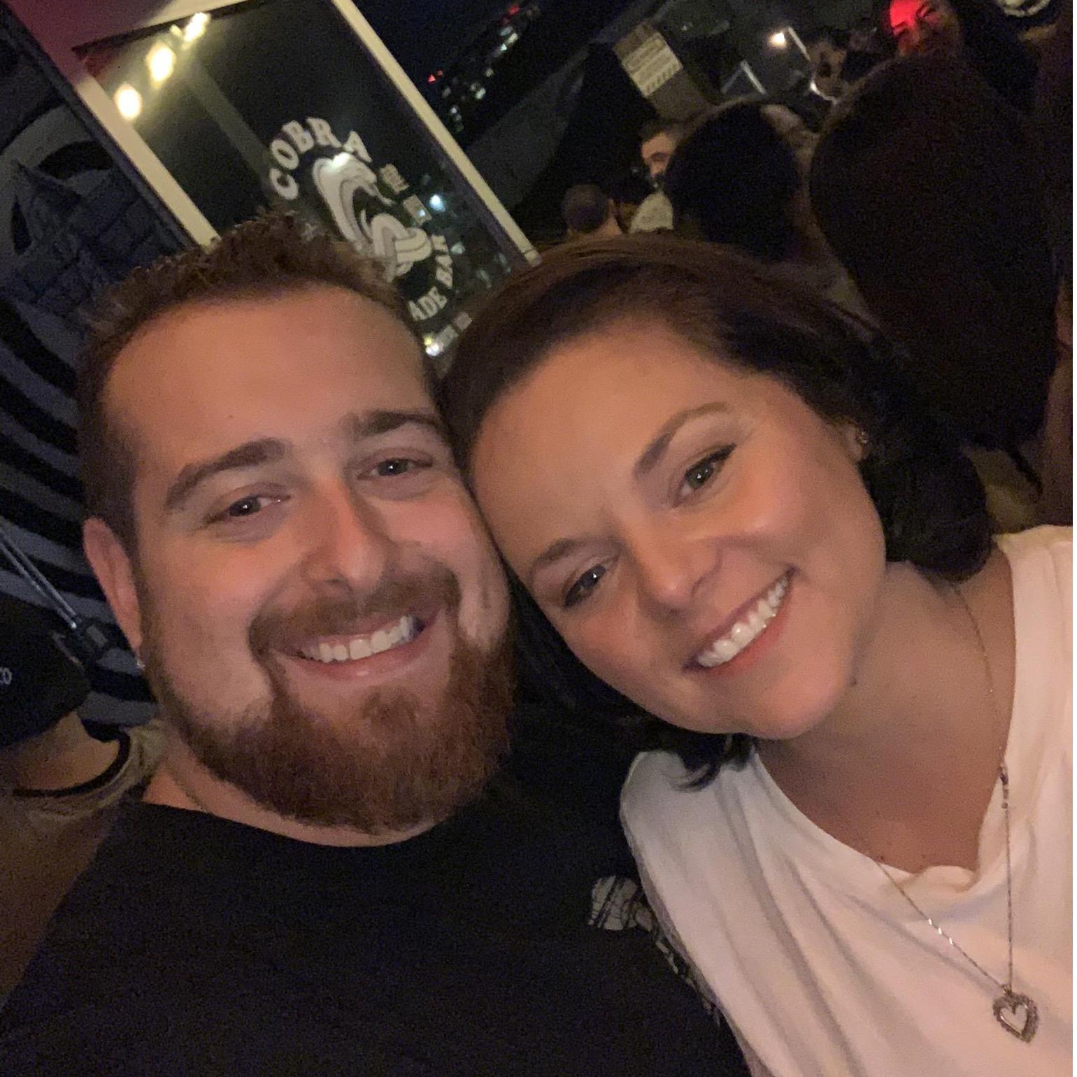 The night we officially became a couple